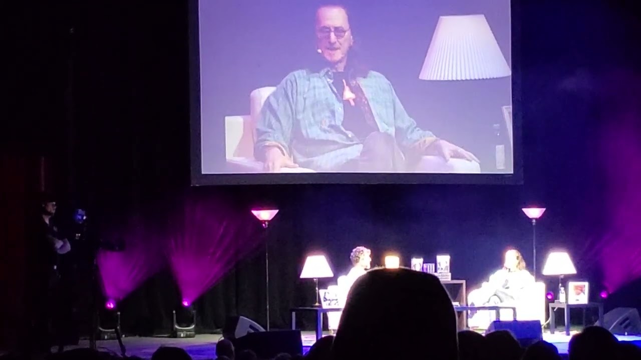 Geddy Lee with Matt Stone (first 13 minutes), Paramount Theatre, Denver, CO Nov 30, 2023