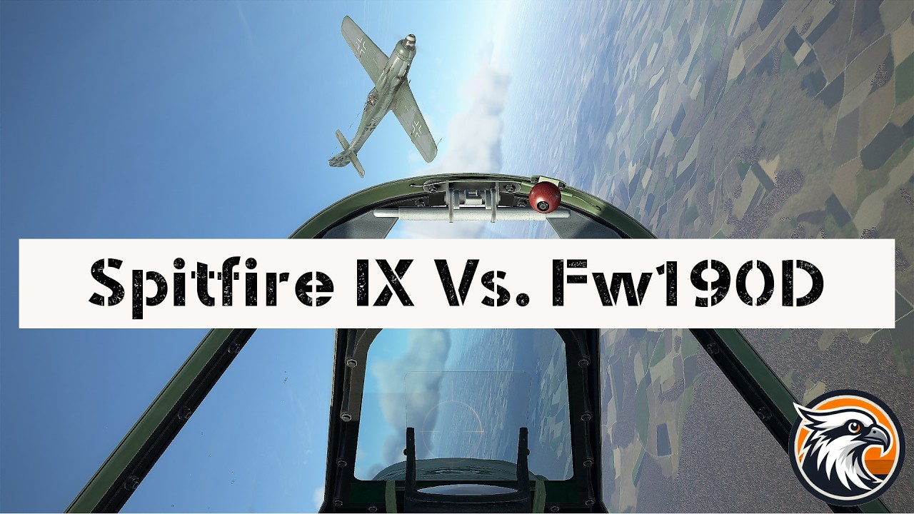 Best of the Luftwaffe, Bested! (Spitfire IX vs. FW190D-9, w/Tactical Debrief)