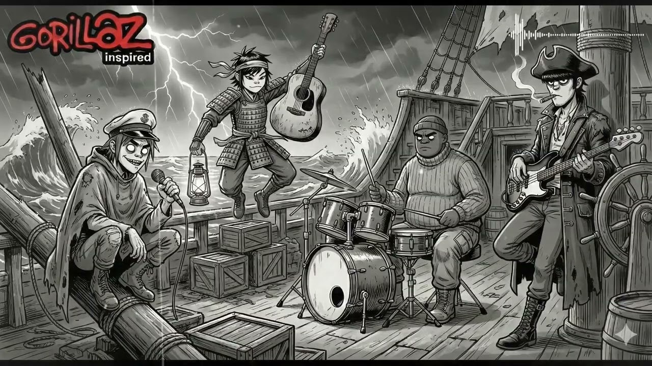 Gorillaz Lost Album This Playlist Sounds Like a Gorillaz - Ai Remix