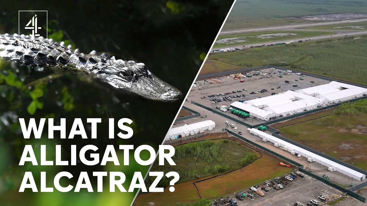 Alligator Alcatraz: the US detention centre in the heart of the Everglades