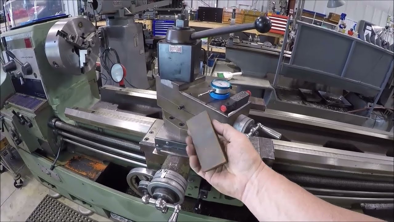 Jet lathe cross slide maintenance