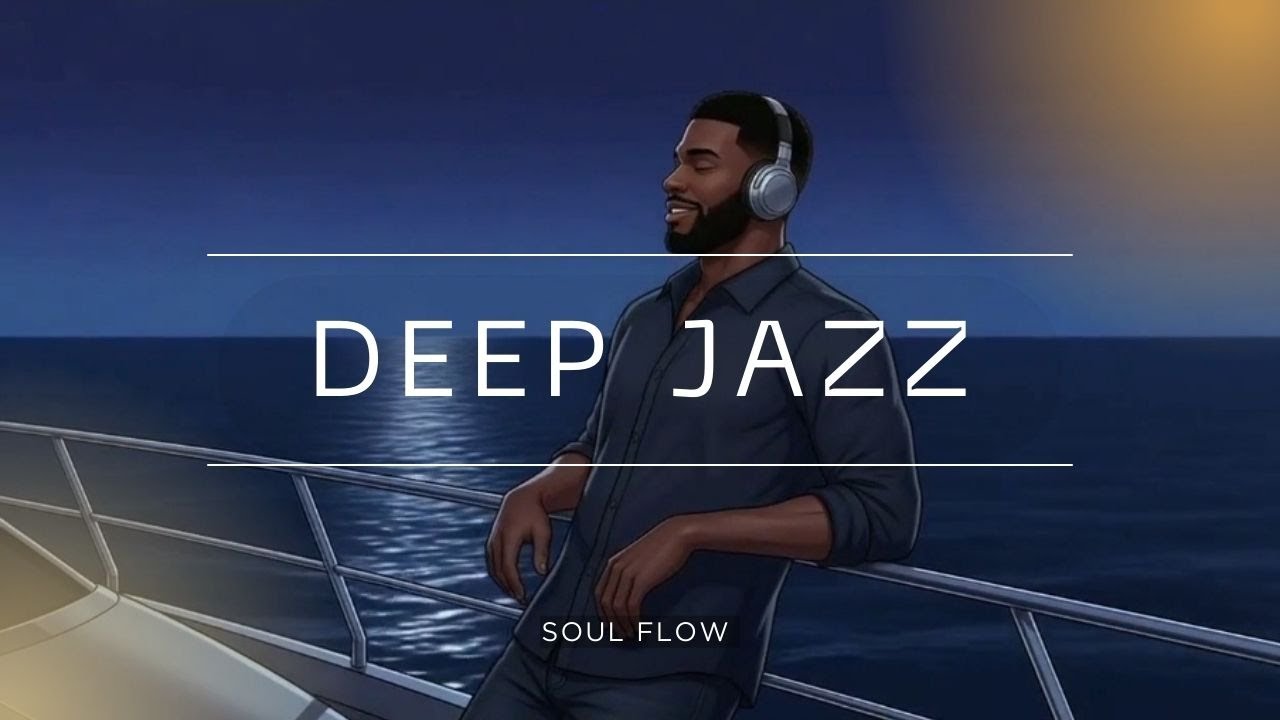 Jazz Sax Oceanic Serenity | Deep Smooth Saxophone Jazz For Relaxation, Focus And Peaceful Nights