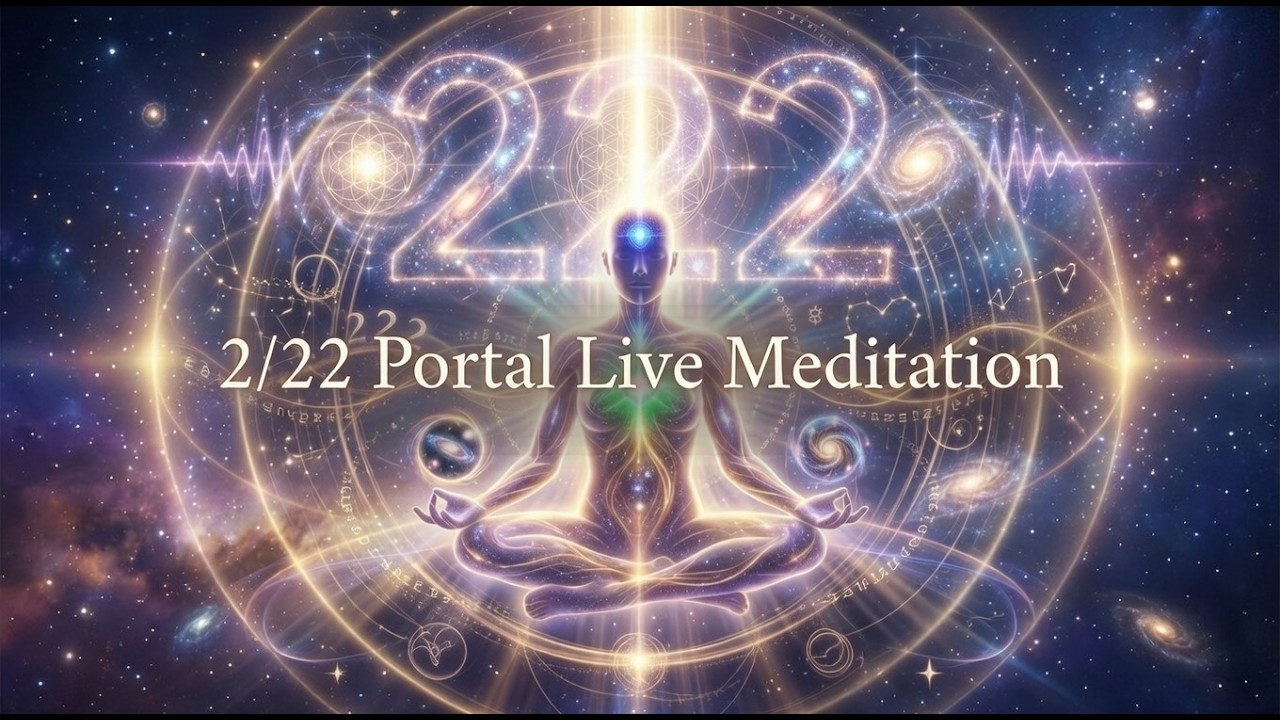🌟✨ 2/22 Portal Live Meditation | Manifest Miracles, Align & Raise Your Frequency 🔮💫