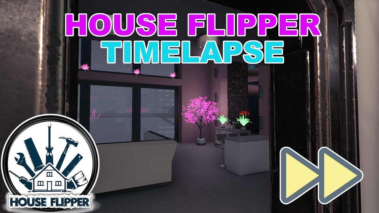House Flipper | Cyber Punk DLC | Timelapse