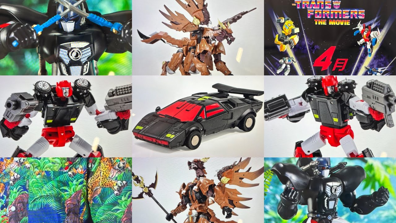 Представлена ​​потрясающая новая фигурка Sideswipe из G2. Изображения Оптимуса Праймала из Transf...