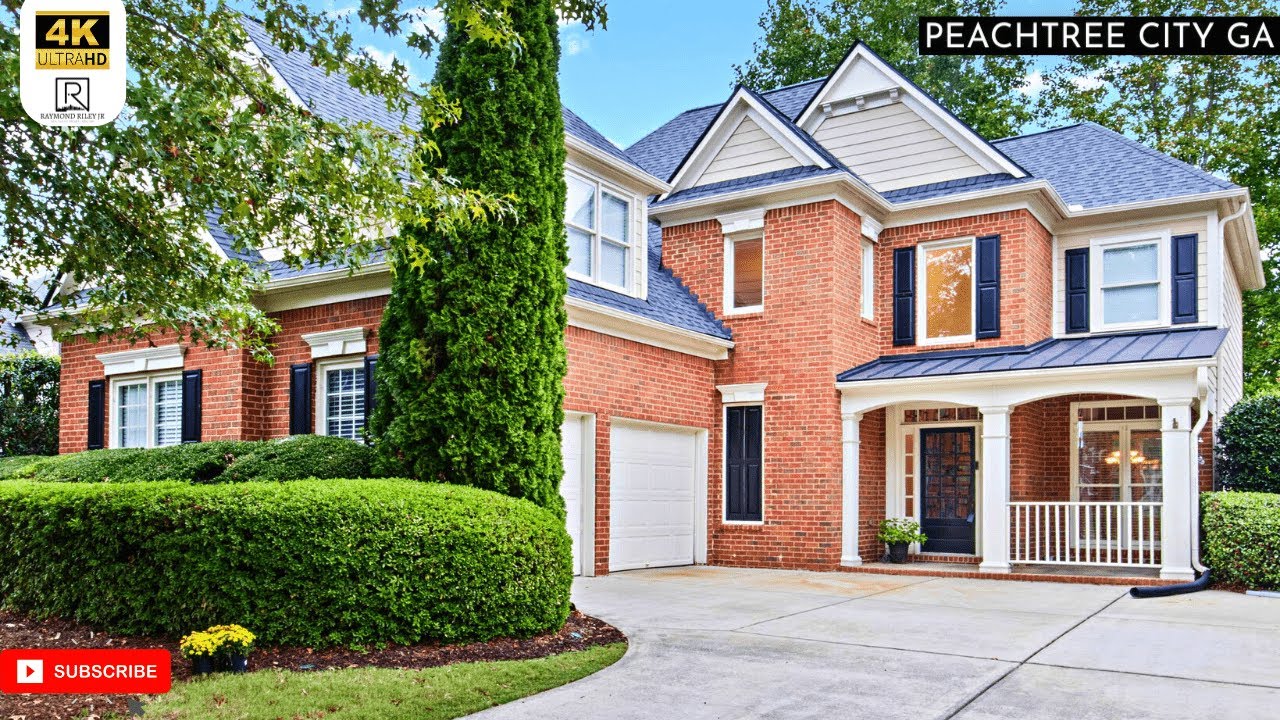 MUST See Executive Home for Sale in Peachtree City GA - 4 Bed, 3 Bath- Peachtree City GA Real Estate