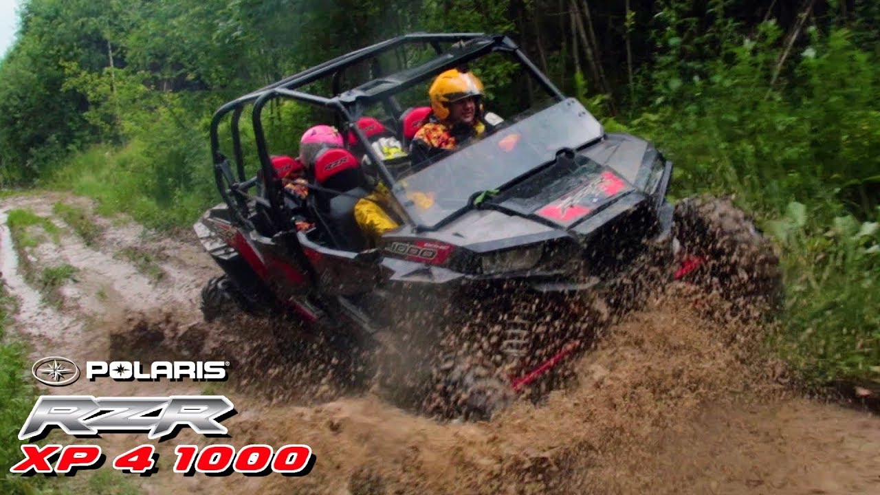 POLARIS RZR XP 4 1000. СЕРЬЕЗНЫЕ ПОКАТУШКИ ДЛЯ БОЛЬШОЙ КОМПАНИИ