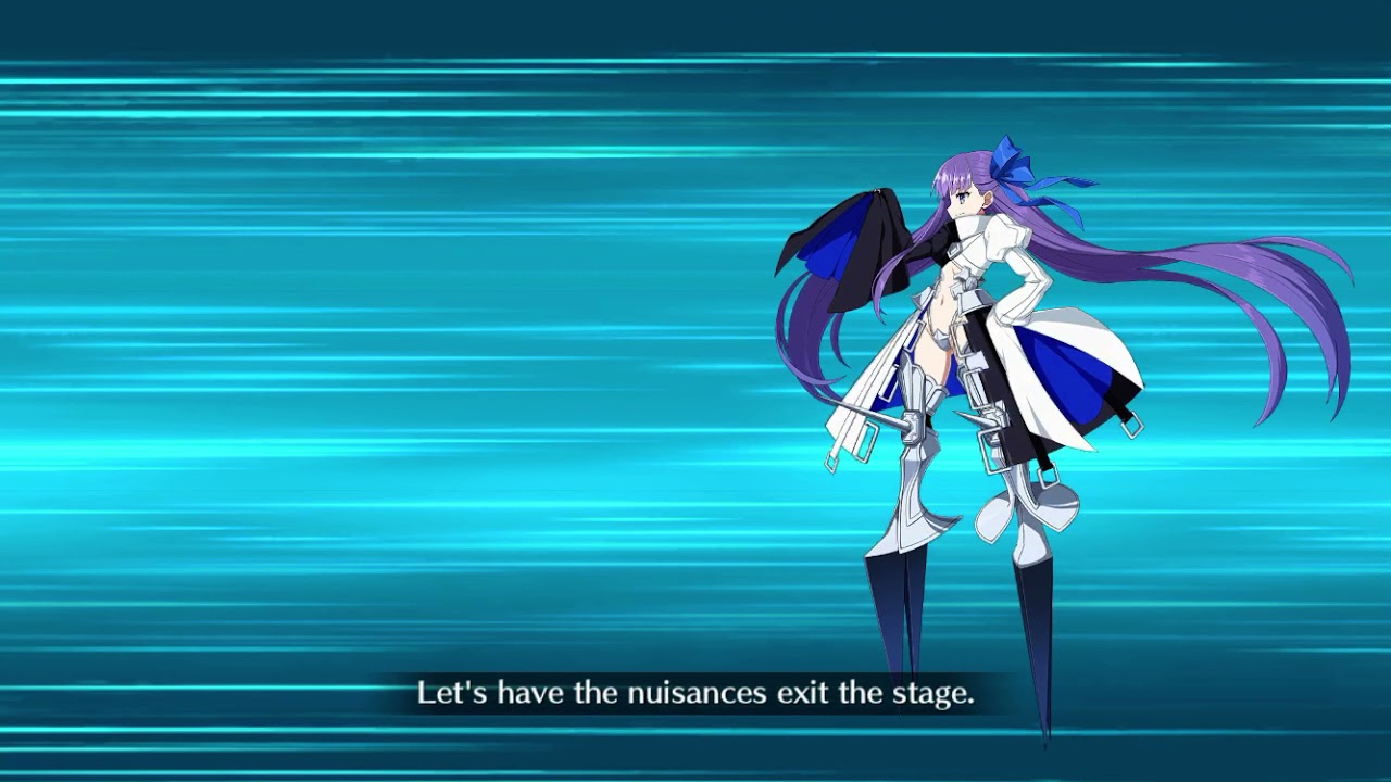 FGO: Assassin and Caster of the Nightless City Fight