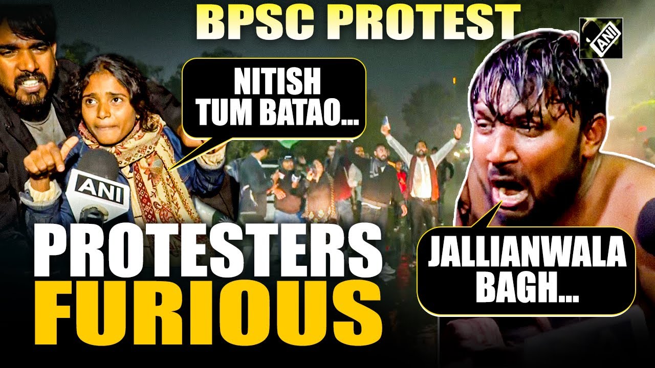 &ldquo;Saare Kapde Faad Diye, Jallianwala Bagh...&rdquo; Protesters react to Police brutality over BPSC protest