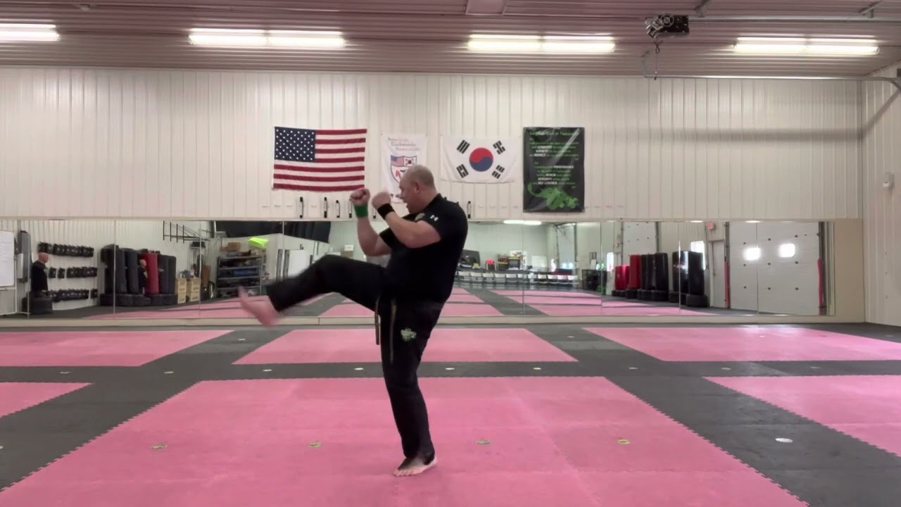 Front kicks/Jump front kicks 1-4