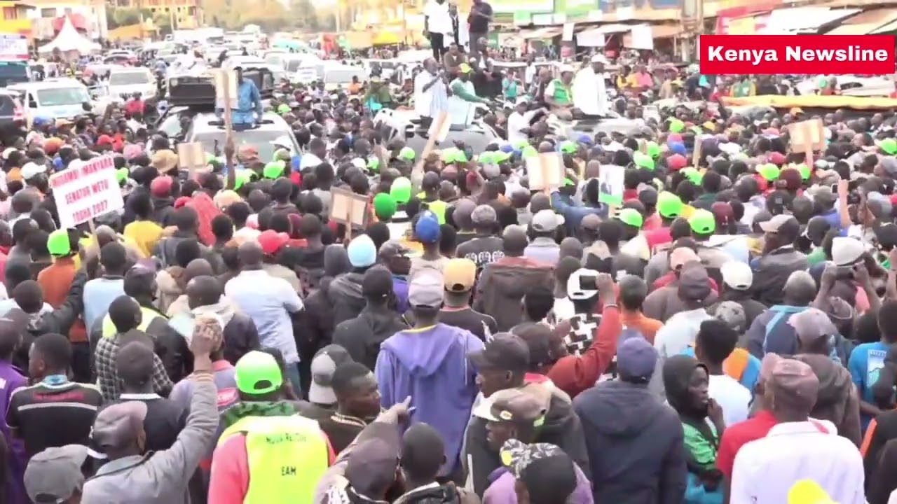 MWIZI AMEIBA PESA KWA MAGUNIA ANAENDA AKIHONGA WATU APATE KURA! Linturi Roasts Ruto in Kianjai