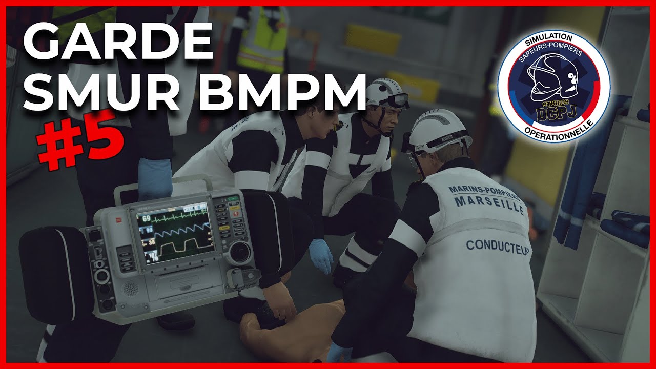 GTA 5 RP | LIVE SMUR MARINS-POMPIERS - Garde #5
