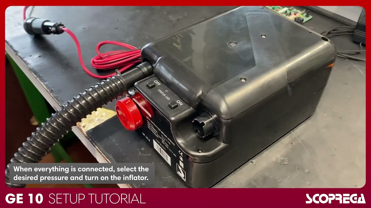 Scoprega GE 10 SERIES Electric pump Tutorial