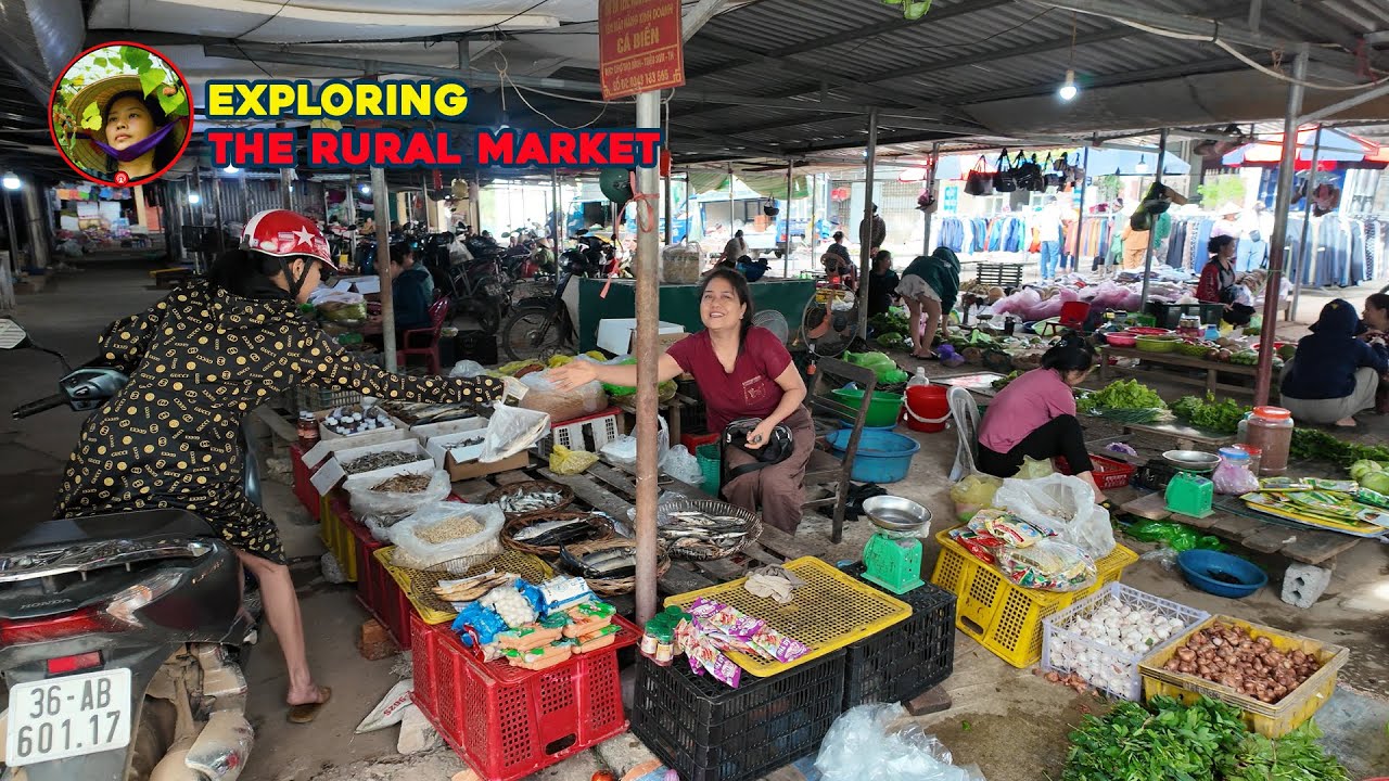 This small market made me very curious to explore | Vietnamese Country Market