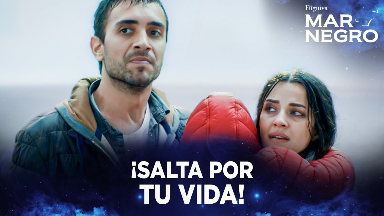 El salto de confianza de Nefes y Tahir - Mar Negro | Escenas Especiales @fugitivatv