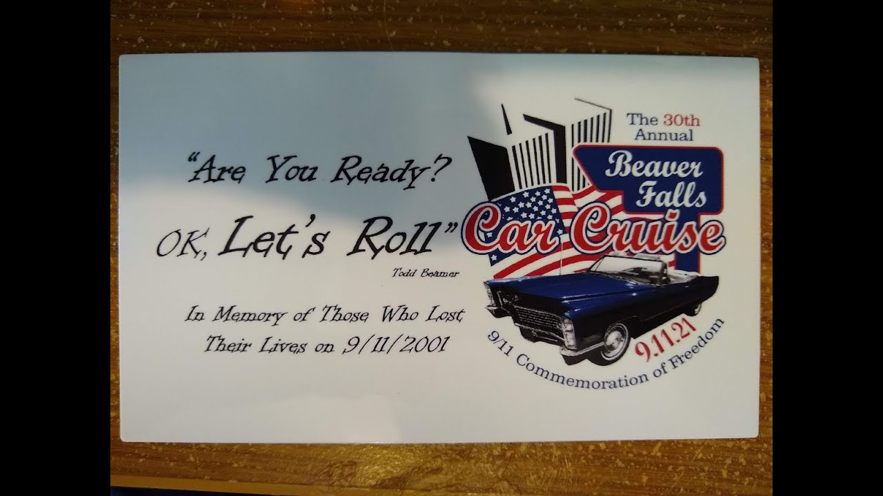 30th annual BEAVER FALLS PA. car Cruise 9-11-2021