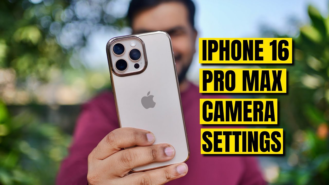 iPhone 16 Pro Max Camera Settings for Best Quality | iPhone 16 Pro Camera Settings in Hindi