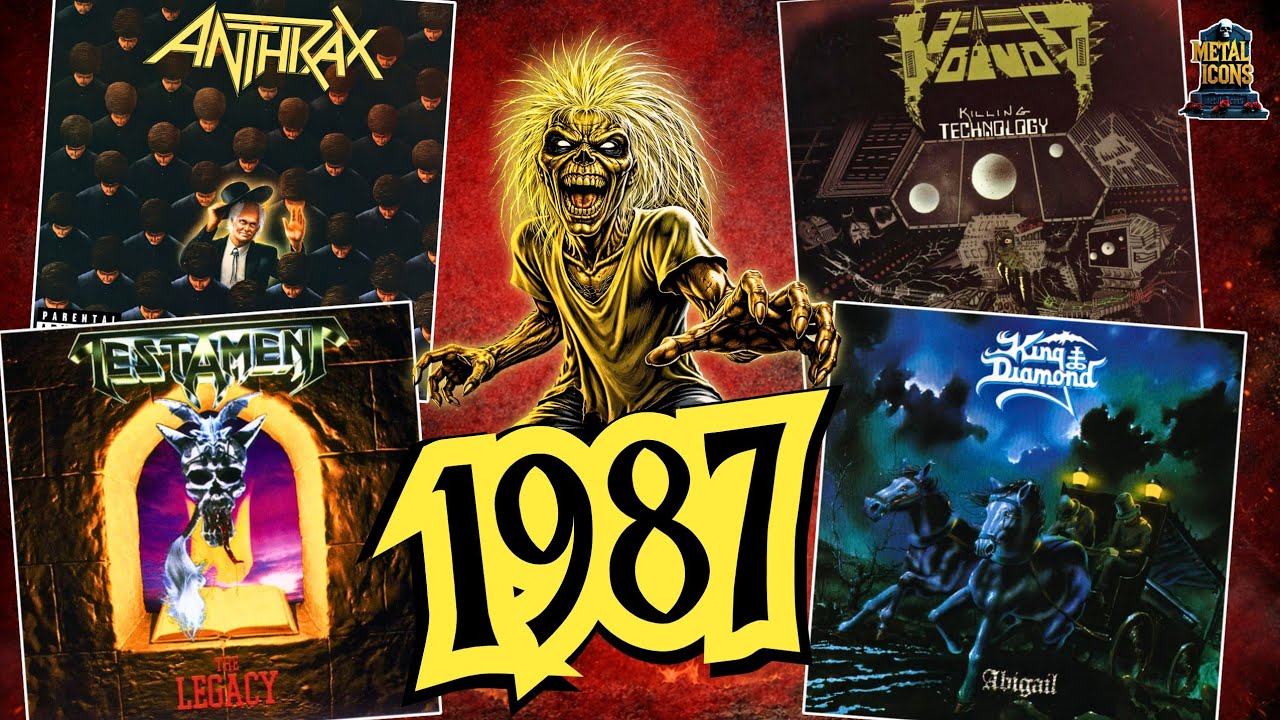 Top 10 Greatest Heavy Metal Albums of 1987