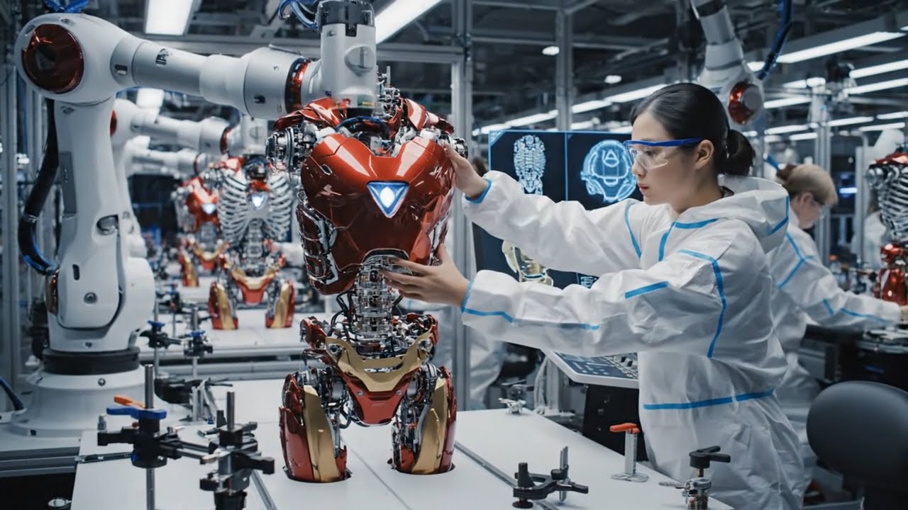 How Iron Man Mark 85 Hot Toys Is Made Today: Inside the Modern Factory