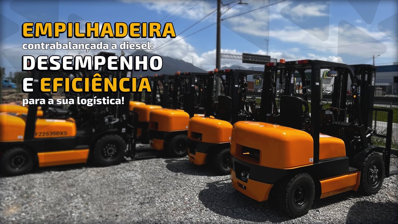 Empilhadeira a Diesel Forza BR: Desempenho e Efici&ecirc;ncia para sua log&iacute;stica | Forza