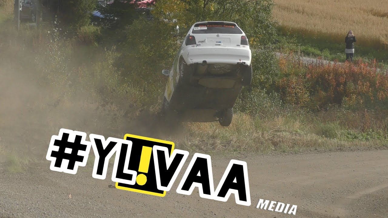 Riihivuori Ralli 2017 | SS2 Crash Corner | Many Crashes [YL!VAA Media]