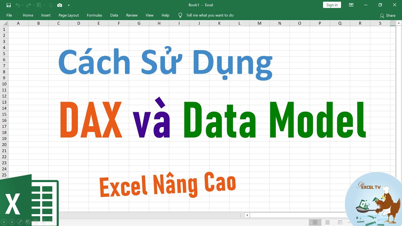Cách sử dụng DAX và Data Model trong Excel