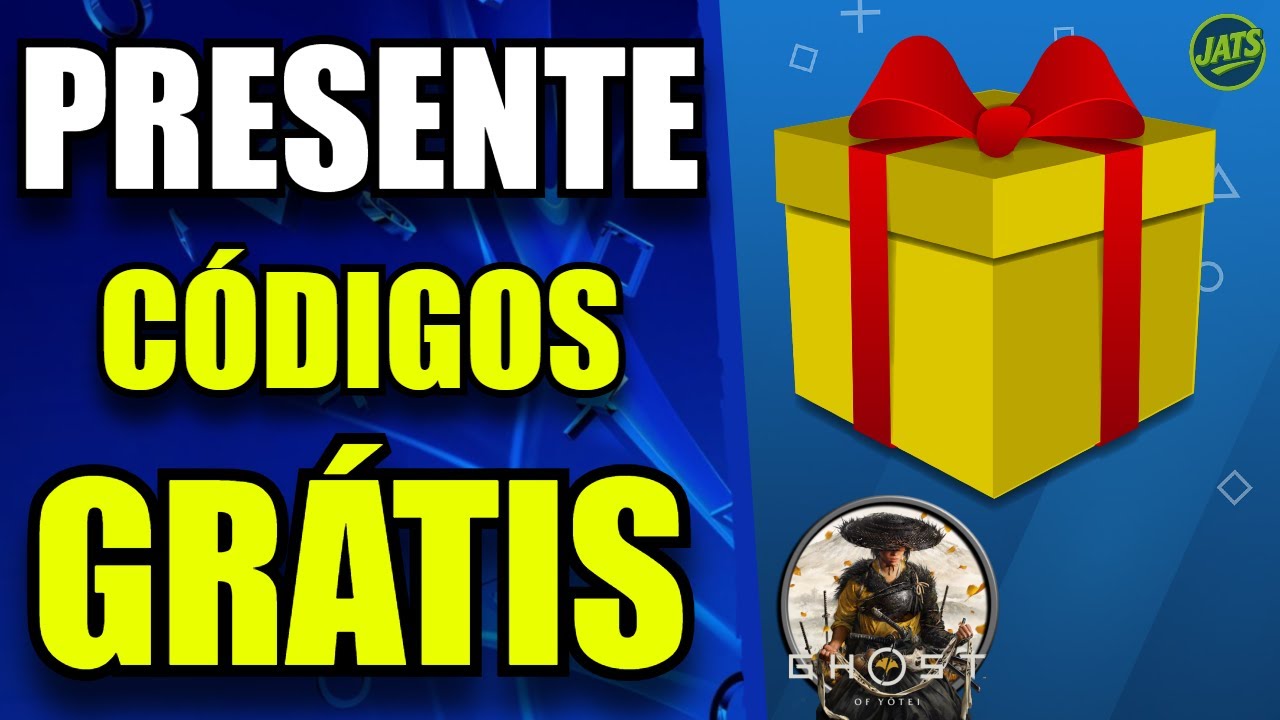 PRESENTES GR&Aacute;TIS NO PS4 E PS5! C&Oacute;DIGOS GR&Aacute;TIS PARA RESGATAR AGORA