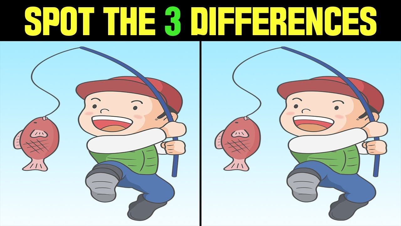 Spot The Difference : Can You Find Them All? [ Find The Difference #20 ]