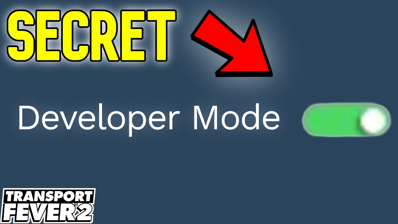 Game Changing Hidden Settings Transport Fever 2 (Will Blow Your Mind)