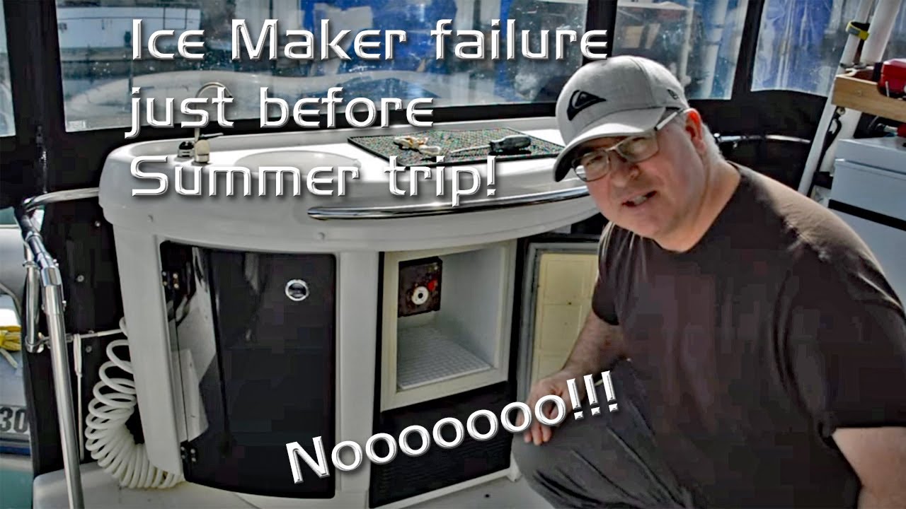 HOW TO REPAIR U-LINE ICE MAKER Bayliner 3587 | Ep 10 | Boating Pacific Northwest | MV Makena Kai