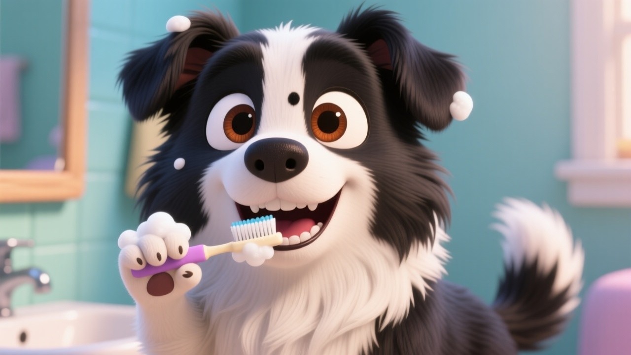 🎵 Dulces y Amistad 🍰🦷 | Canción Infantil Educativa | Maggie la Border Collie