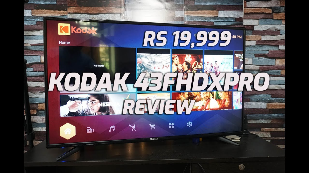 Kodak 43FHDXPro Review- 43 inch Smart TV with Netflix, Prime Video for Rs 19,999