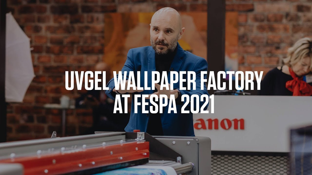 UVgel Wallpaper Factory in a nutshell - mass-customised automated wallpaper production the right way
