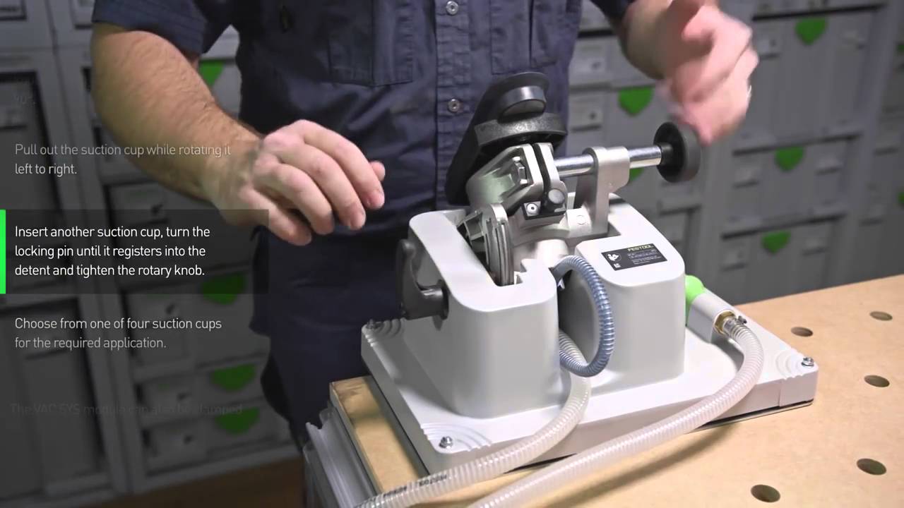 Festool VAC SYS Suction Clamping System - Getting Started