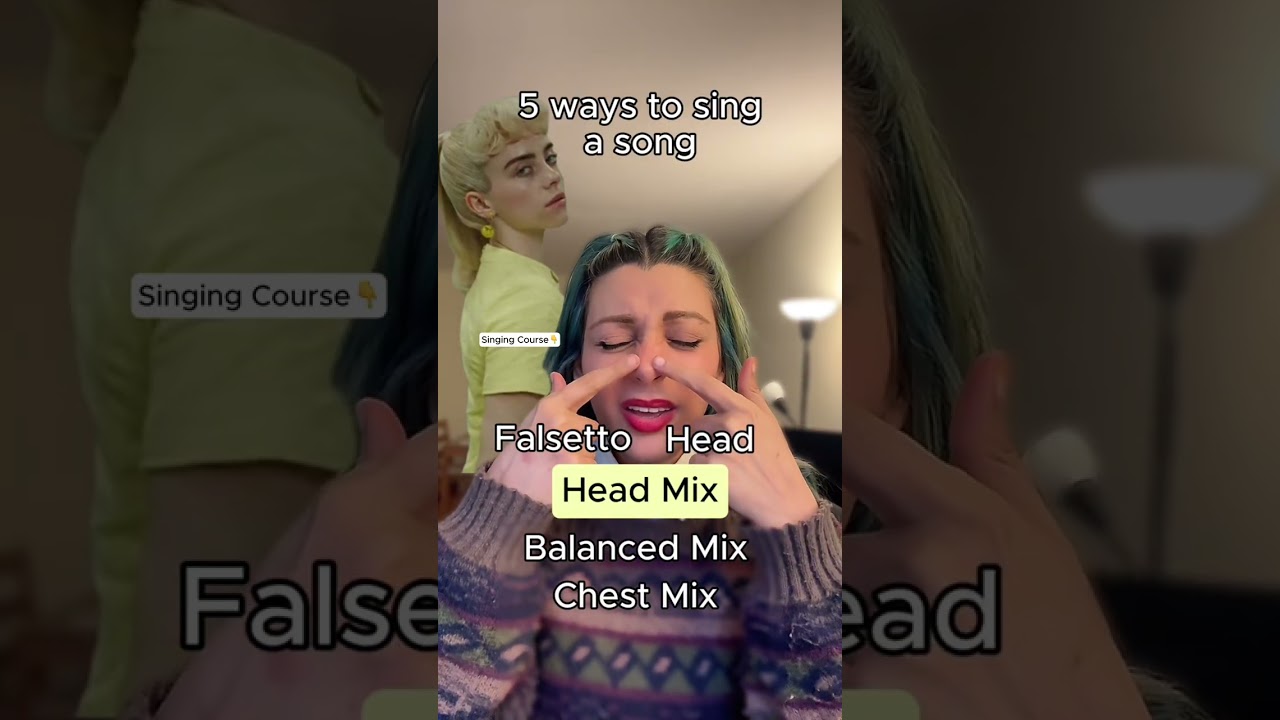 POV  You Finally Understand the difference between Singing in 👉Head, Mix & Chest Registers !