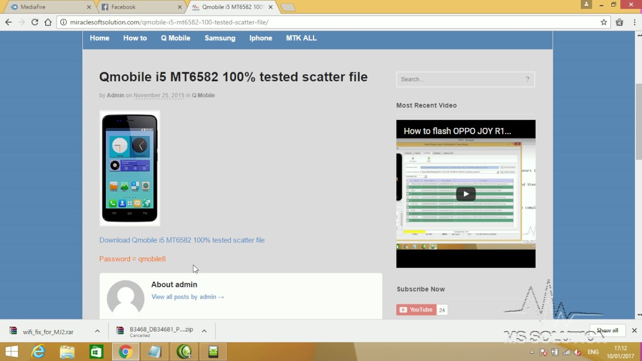 How to flash qmobile i5 with sp flash tool