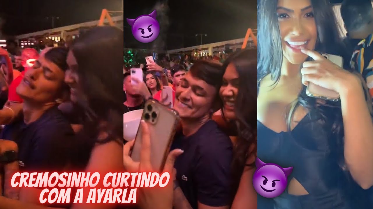 CREMOSINHO E AYARLA CURTINDO NO SHOW EM CAICO | MUITA RESENHA KK