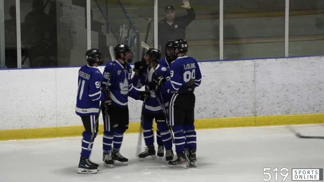GOJHL - London Nationals vs Caledonia Corvairs