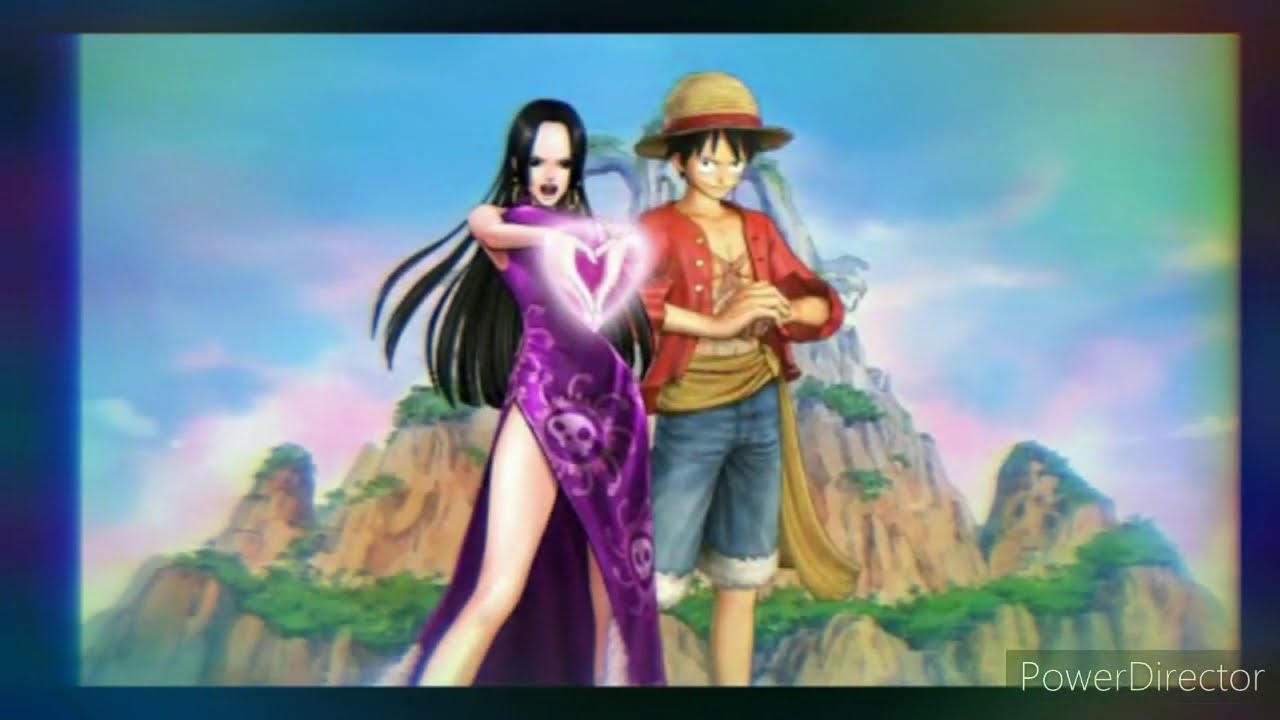 monkey D luffy x  boa Hancock