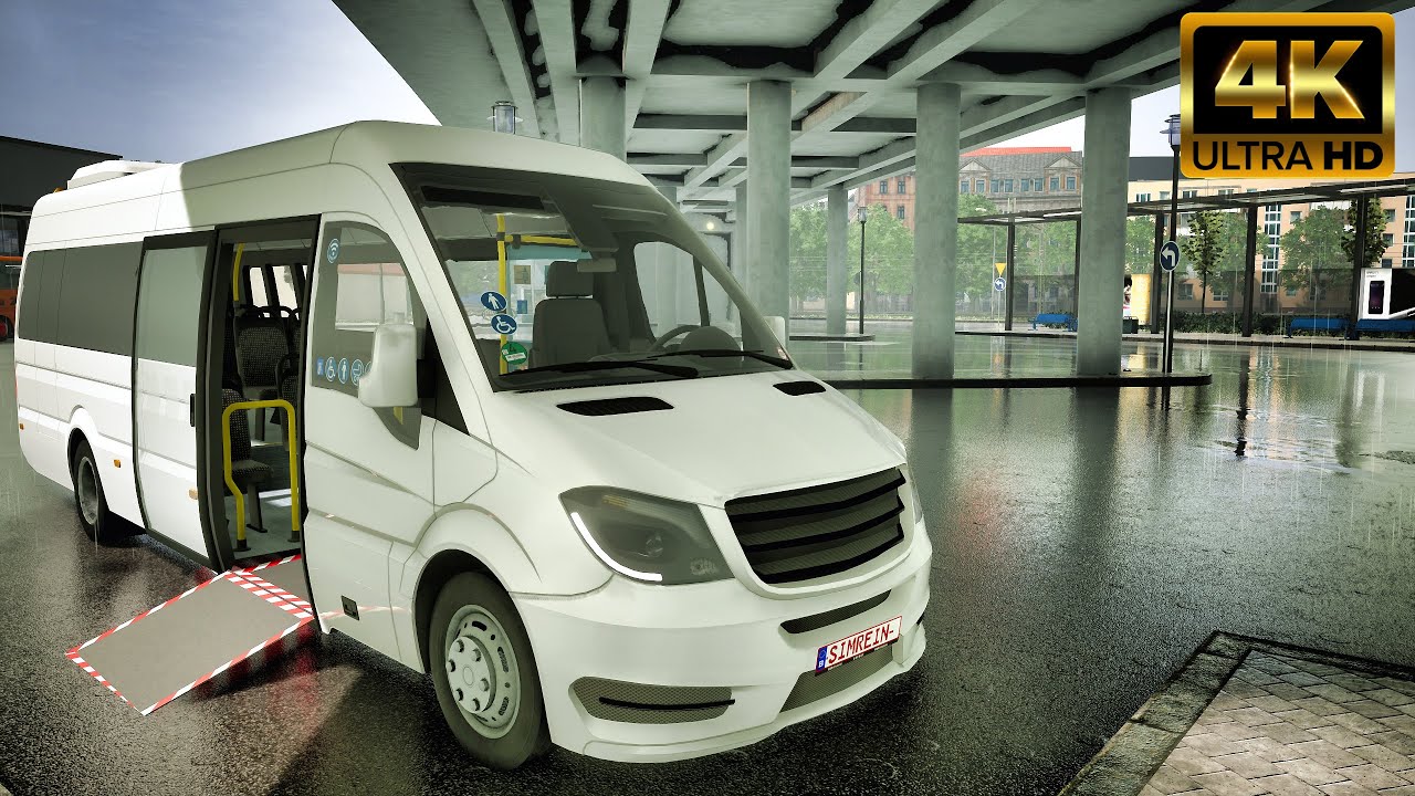 Fernbus Simulator | Mercedes-Benz SPRINTER  | 4K Ultra HD |  GAMEPLAY !