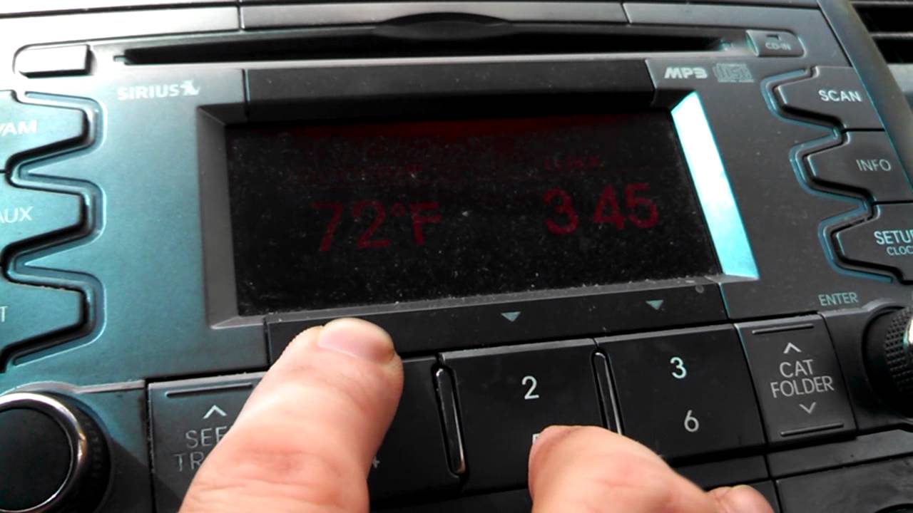 Проверка прошивки радиоприемника Kia Soul 2010-14