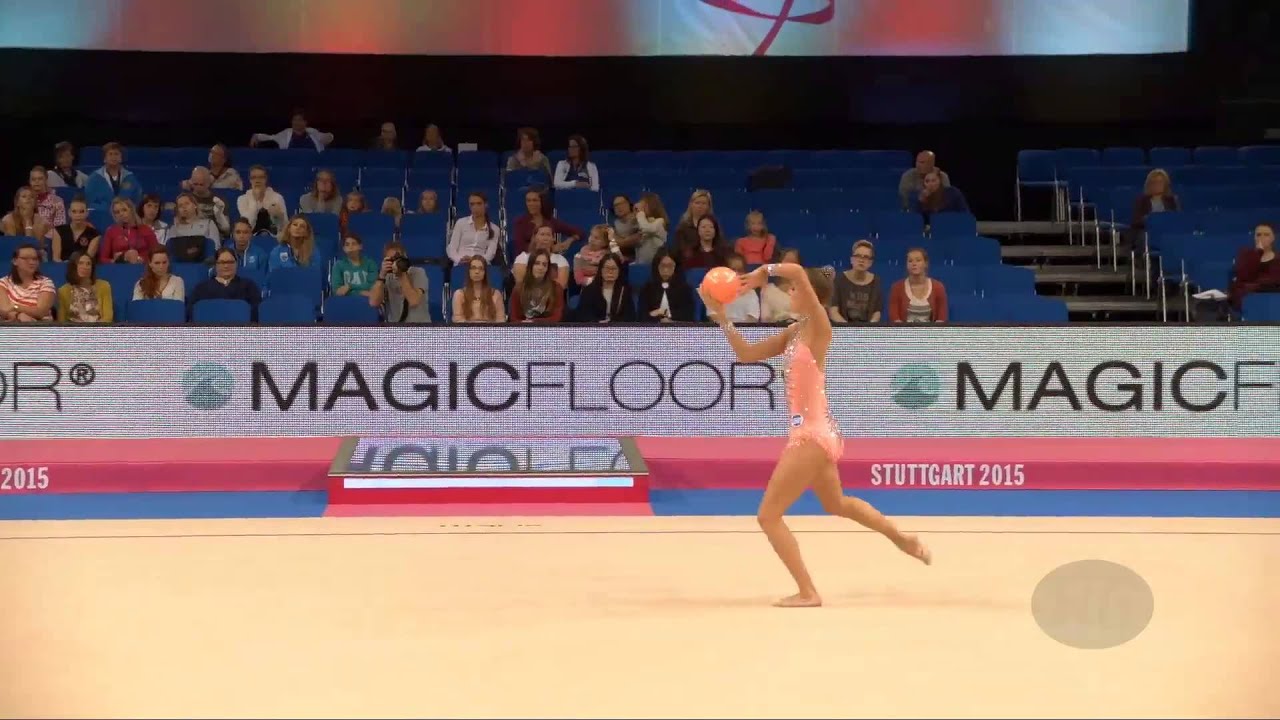 STANIOUTA Melitina (BLR) – 2015 Rhythmic Worlds, Stuttgart (GER), Qualifications Ball