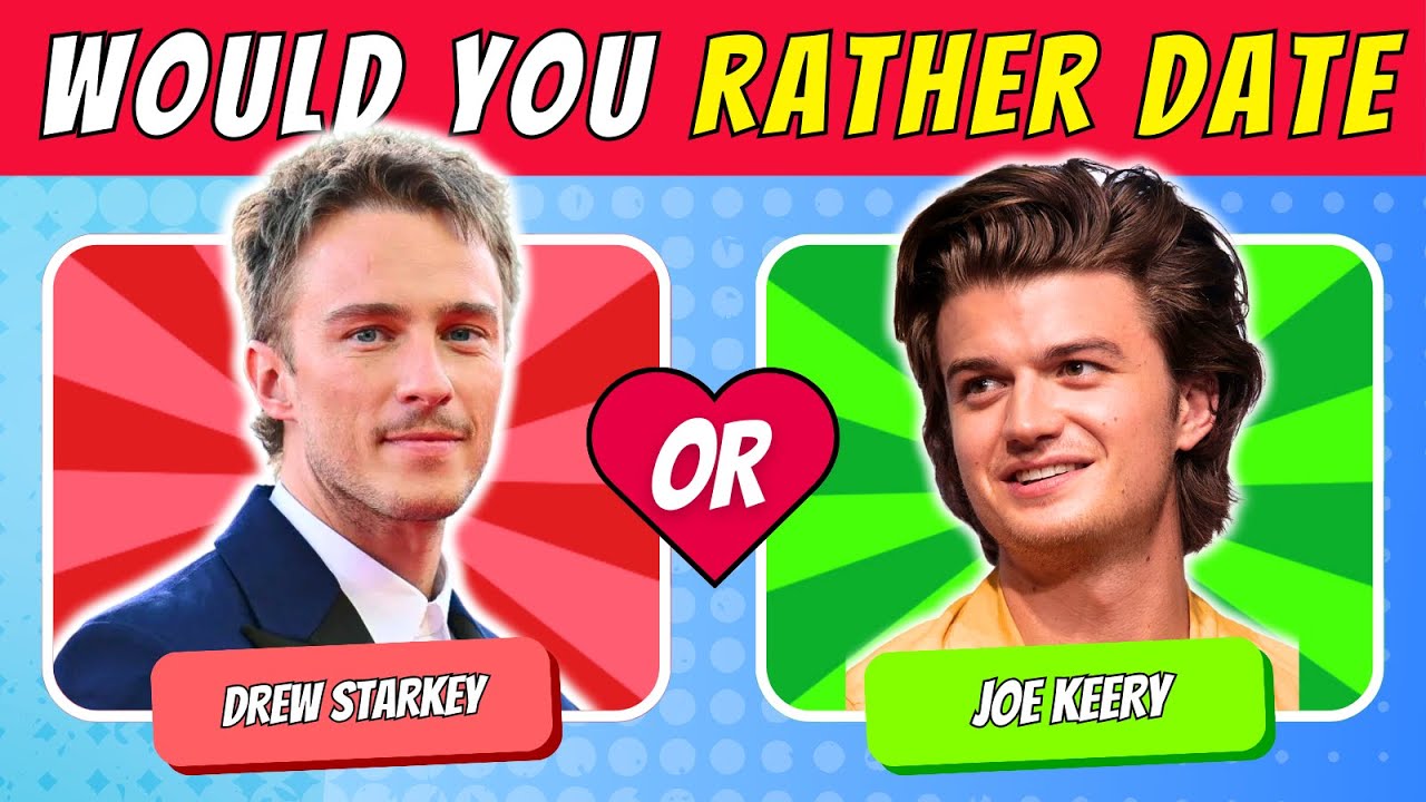 WHO WOULD YOU RATHER DATE? - MALE EDITION (2025) #2 | QUIZ WAVEZ
