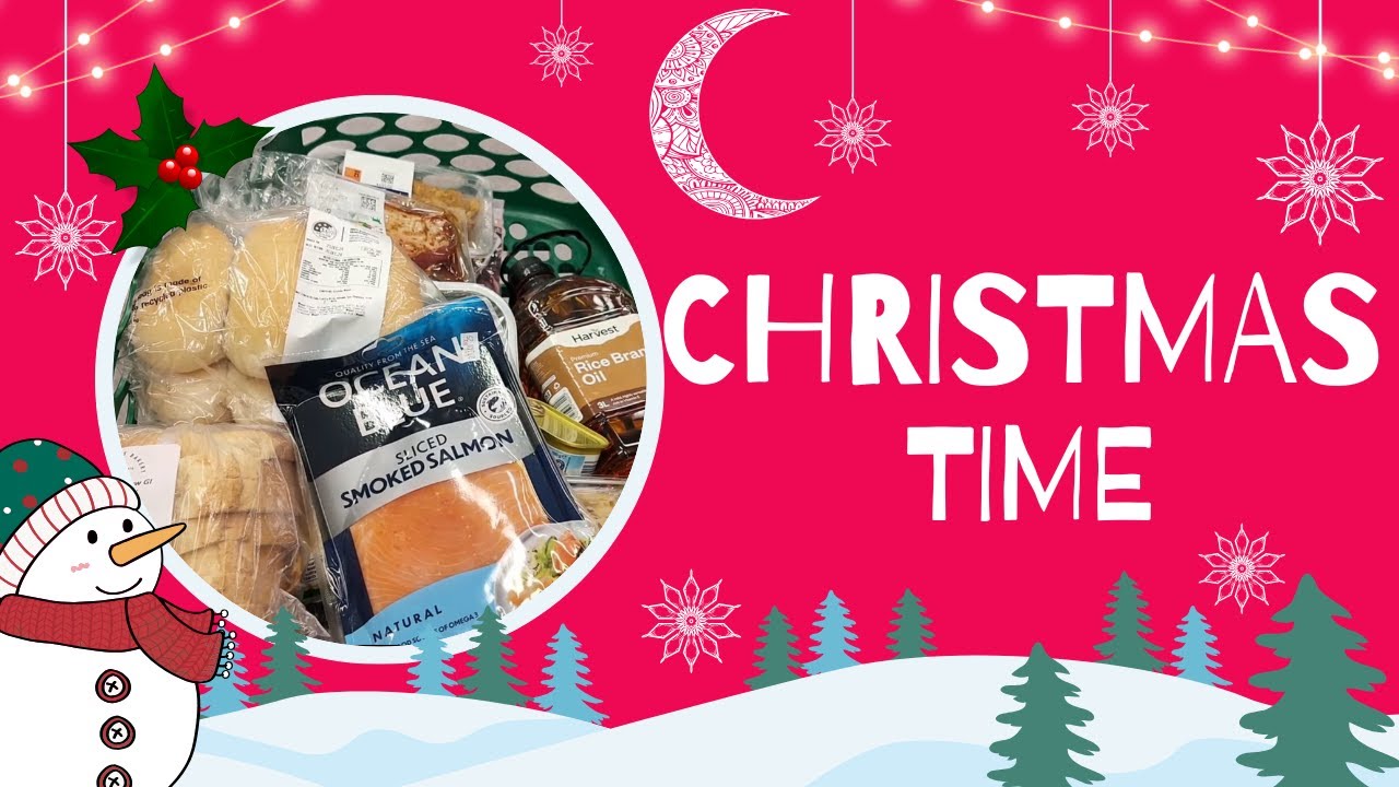 Grocery shopping for Christmas dinner [Christmas 2024 - Part 1]