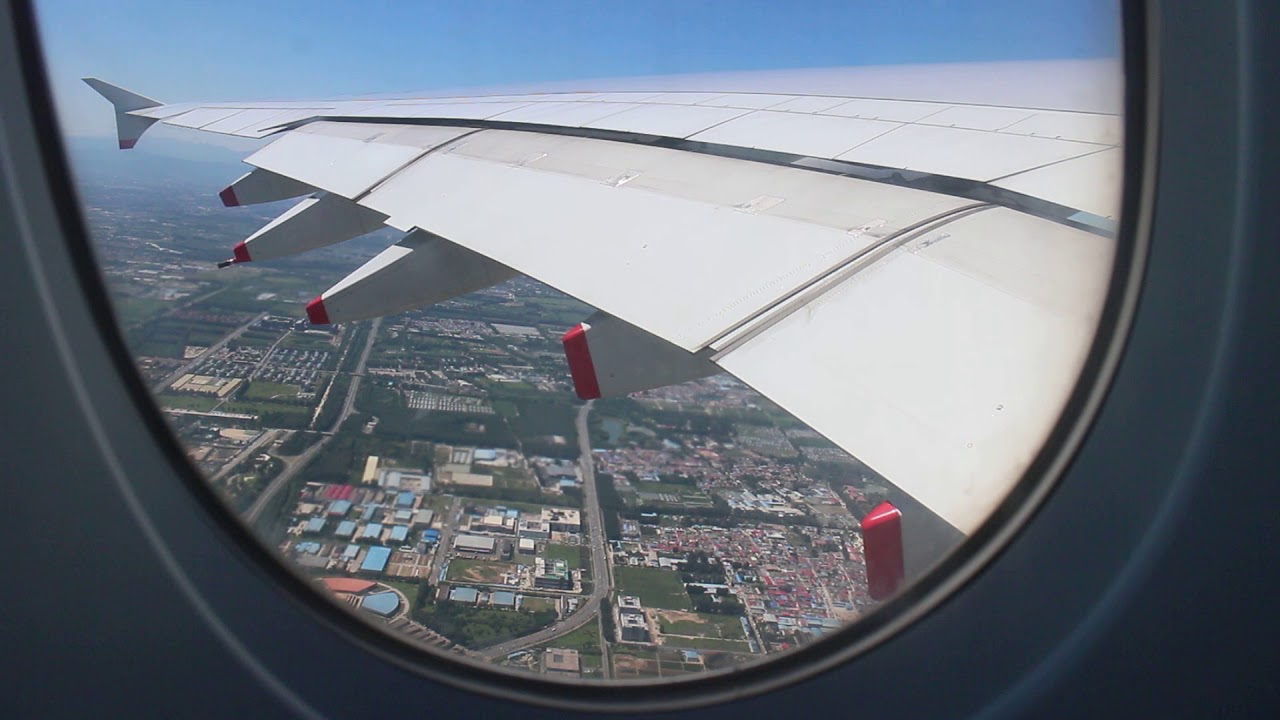 China Southern Airlines A380-800 Taking off from Beijing Capital International Airport