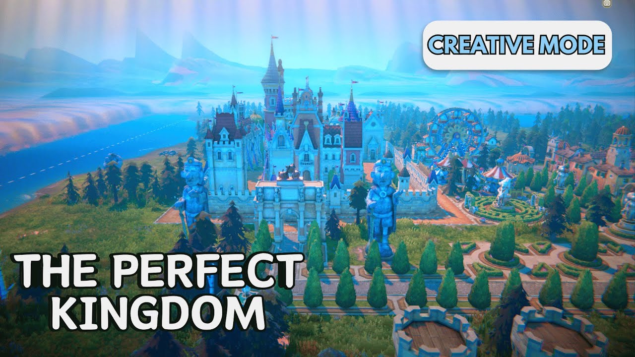 building the perfect kingdom in Fabledom creative mode | part 1 | no talking, cozy building video