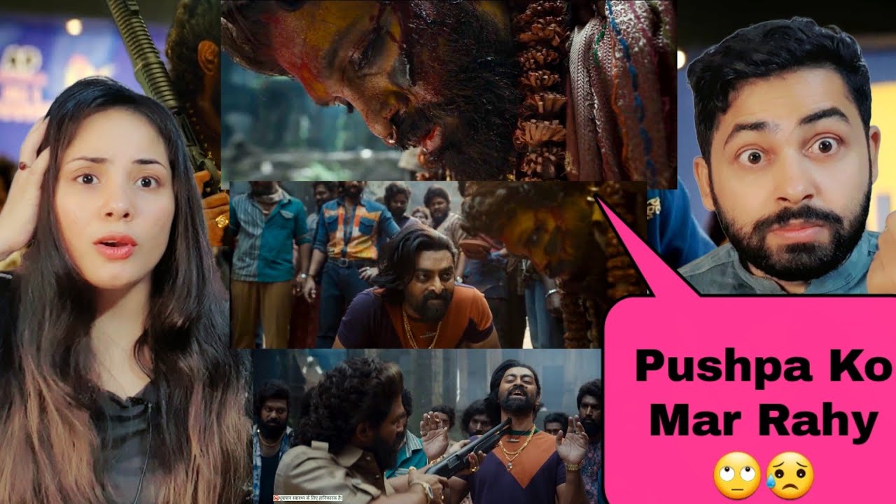 Pushpa Pre Climax Mass Fight Scene 🔥🔥, Pushpa 2 Movie Pakistani Reaction, Part 20 | Allu Arjun