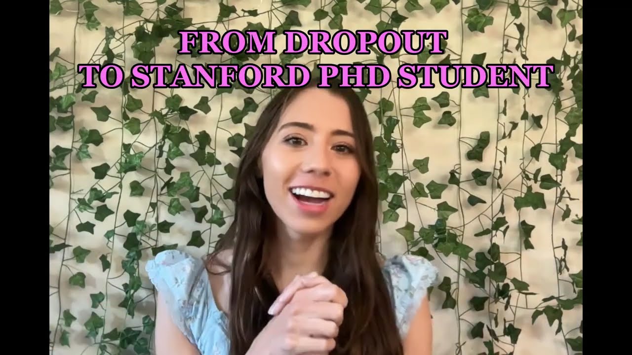 My journey from college dropout to Stanford PhD student