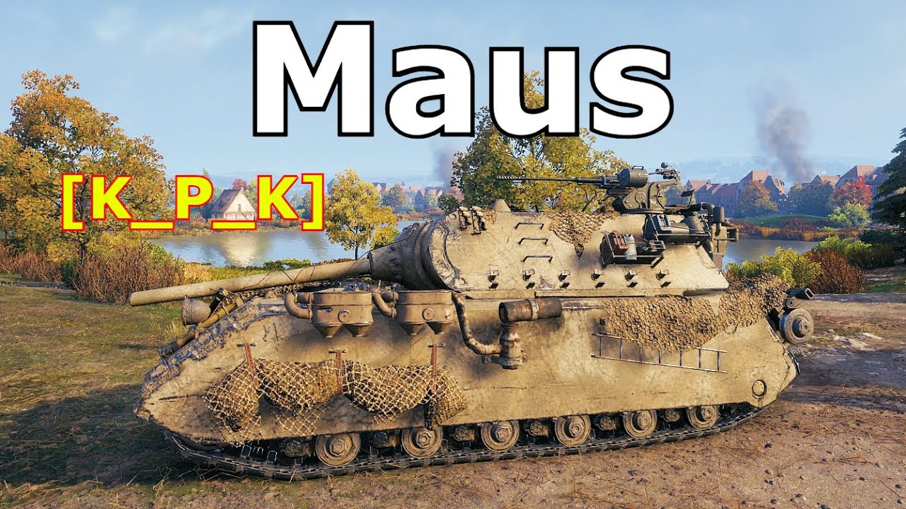 World of Tanks Maus -  5 Kills 10,7K Damage