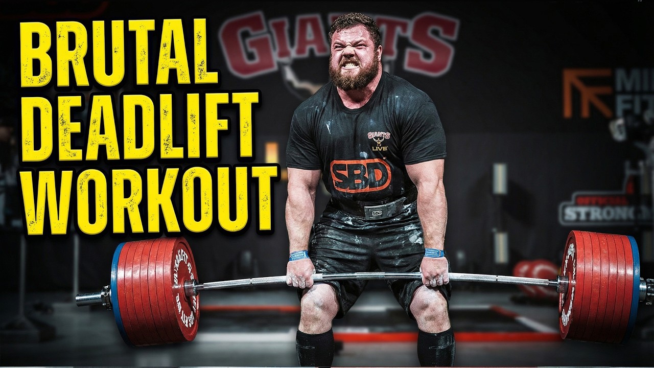 SPEED DEADLIFT WORKOUT with Trey Mitchell
